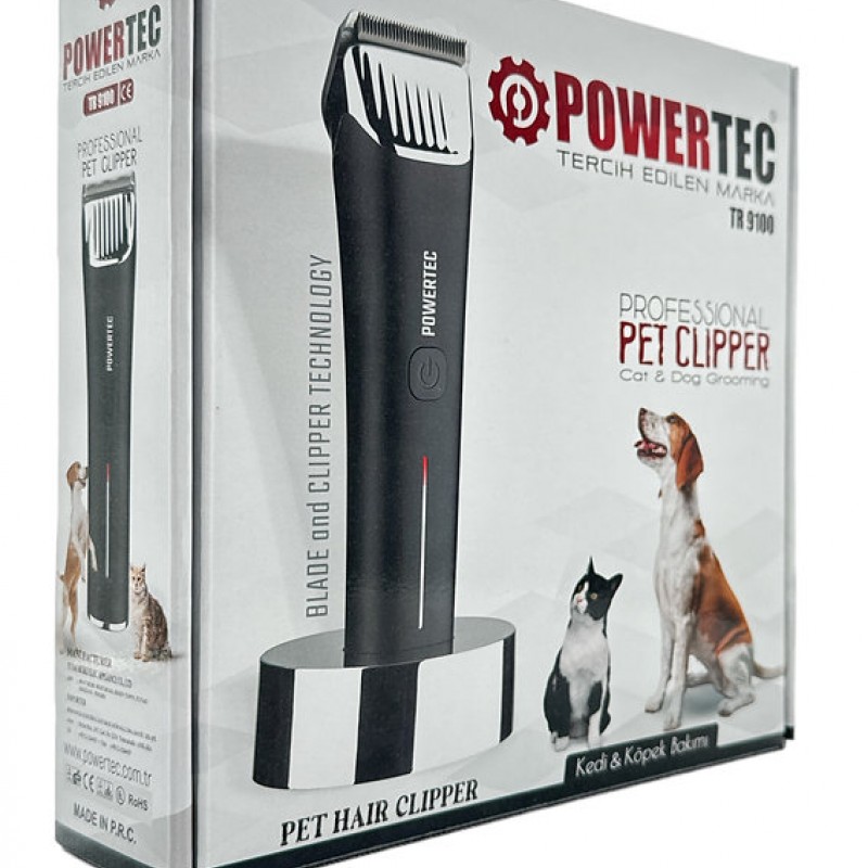 Powertec TR-9100 Köpek Kedi Tıraş Makinası