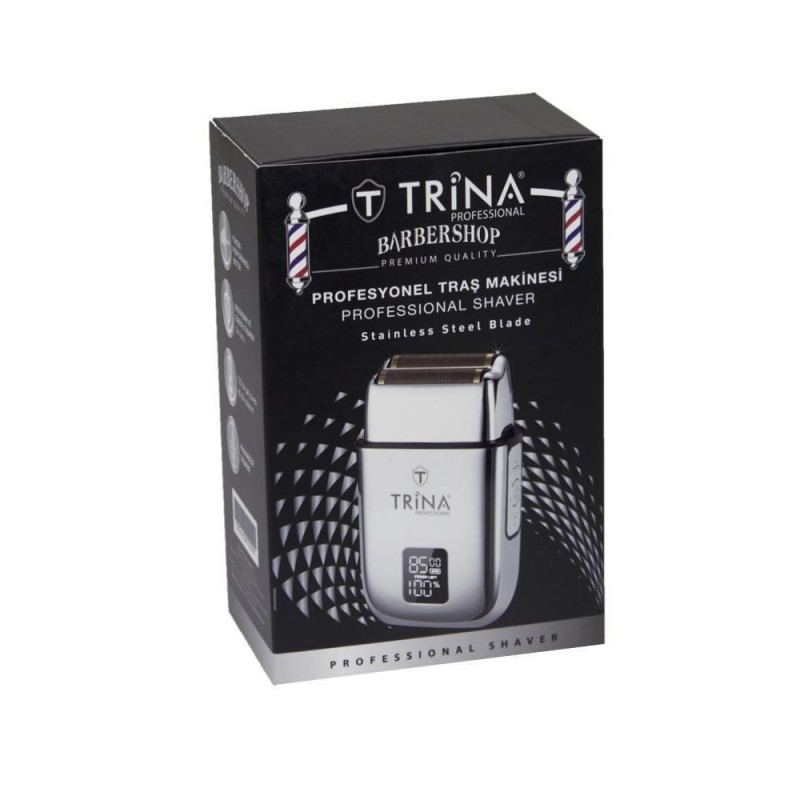 Trina Sakal Kesme Makinesi Silver