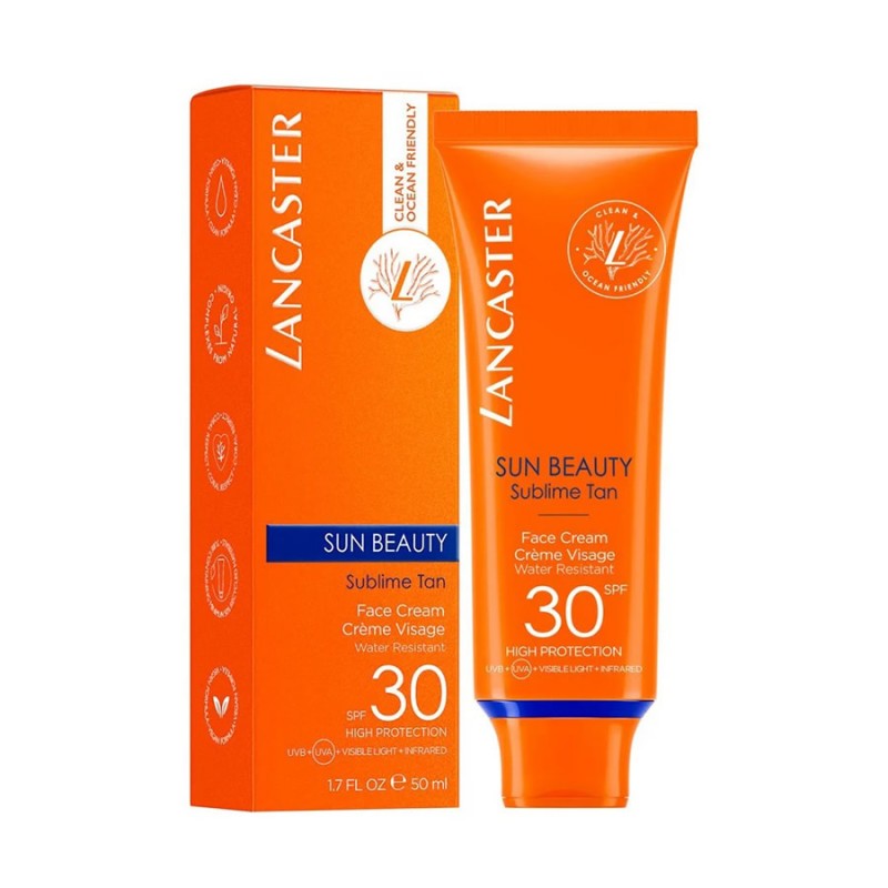 Lancaster Sun Beauty Face Cream SPF30 50ML Güneş Koruyucu Yüz Kremi