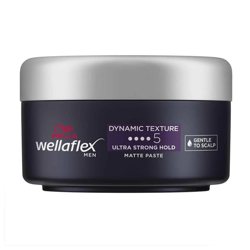 WELLA Wellaflex Saç Macunu Mat Erkek Dinamik Doku & Ultra Güçlü Tutuş 75 ml