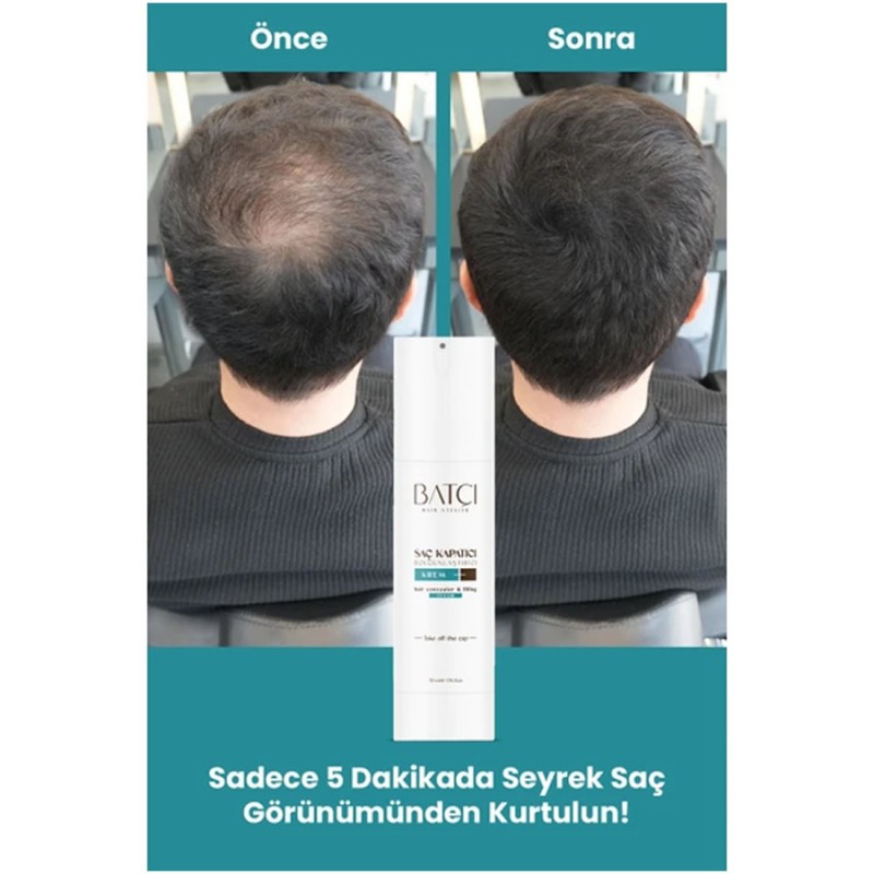 Batçı Hair Ateliler Saç Kapatıcı Dolgunlaştırıcı Sıvı Krem 50 ml