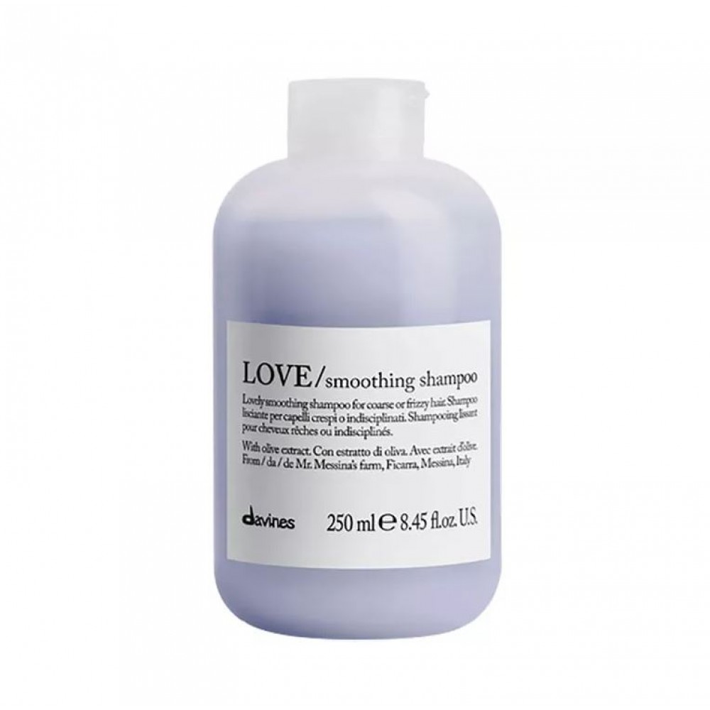 Davines Love Asi ve Kabarık Saçlar İçin Sülfatsız Parabensiz Düzleştirici Şampuan 250ml