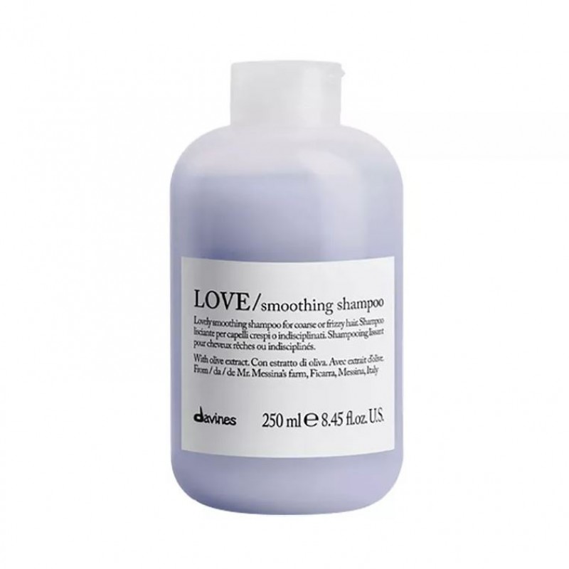 Davines Love Asi ve Kabarık Saçlar İçin Sülfatsız Parabensiz Düzleştirici Şampuan 250ml