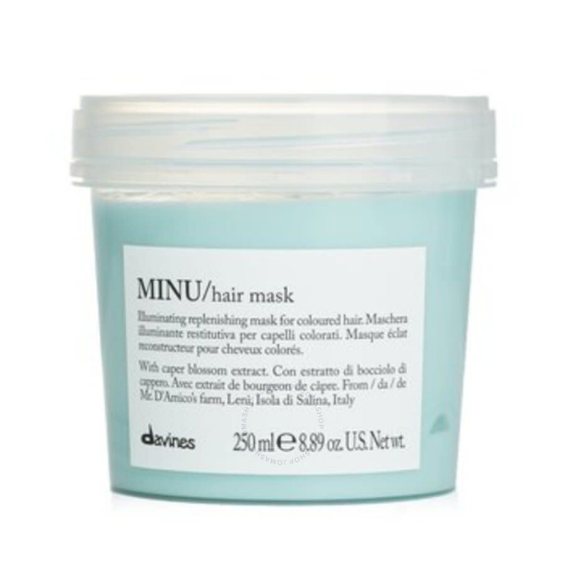 Davines Minu Hair Mask Boyalı Saçlar İçin Koruyucu Parlaklık Veren Saç Maskesi 250ml
