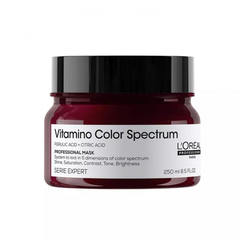 LOREAL Vitamino Color Spectrum Boyalı Saçlar İçin Nemlendirici Bakım Maskesi 250ml