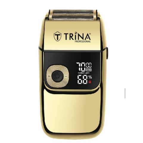 TRİNA berbershop profesyonel traş makinası TRNSKLKS0002 gold / silver